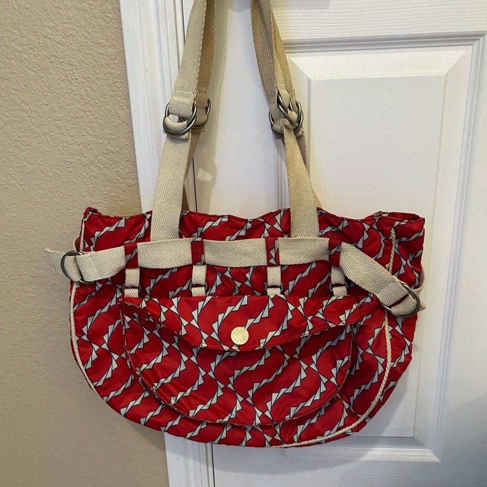 EUC Marc Jacobs Poppy Red Bunting Bag M341022